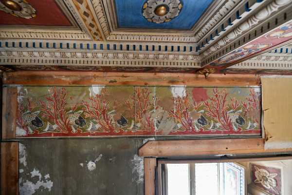 VILLA MUSEO GIACOMO PUCCINI - Scoperto a Torre del Lago un ciclo di decorazioni nella villa del Maestro