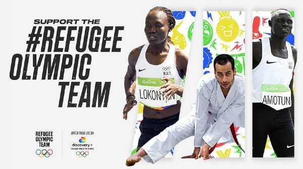 DISCOVERY+ ed EUROSPORT lanciano una campagna per incoraggiare il pubblico di tutta Europa a supportare la squadra olimpica dei rifugiati