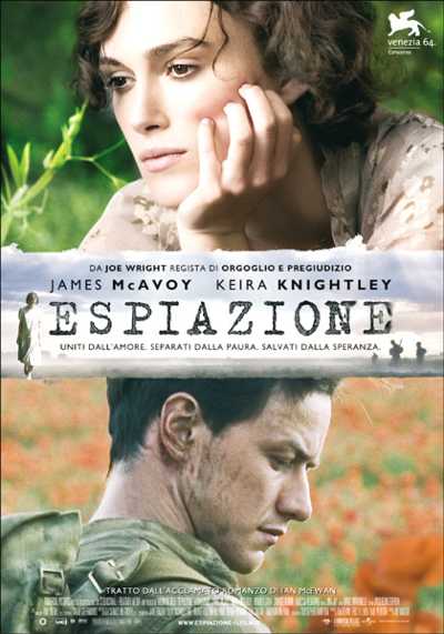 Il film del giorno: "Espiazione" (su Iris) Il film del giorno: "Espiazione" (su Iris)