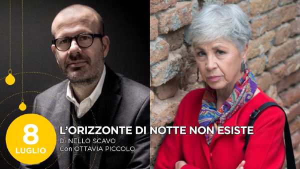 Domani "L’orizzonte di notte non esiste" di Nello Scavo con Ottavia Piccolo - 41° ANNIVERSARIO DELLA STRAGE DI USTICA