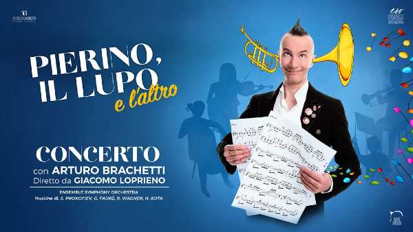 Arturo Brachetti in tour con il concerto "Pierino, il lupo e l’altro" con la Ensemble Symphony Orchestra