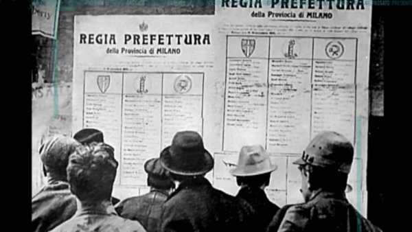 Oggi in TV: A "Passato e Presente" le elezioni del 1919 - Su Rai Storia (canale 54) le prime politiche dopo la guerra