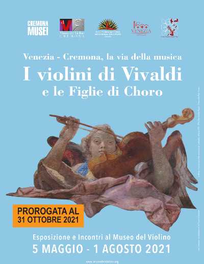 Museo del Violino - Posticipa la chiusura al 31 ottobre la mostra "I Violini di Vivaldi e le Figlie di Choro" a Cremona
