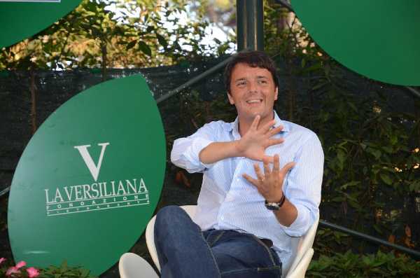 Matteo Renzi al Caffè de La Versiliana
