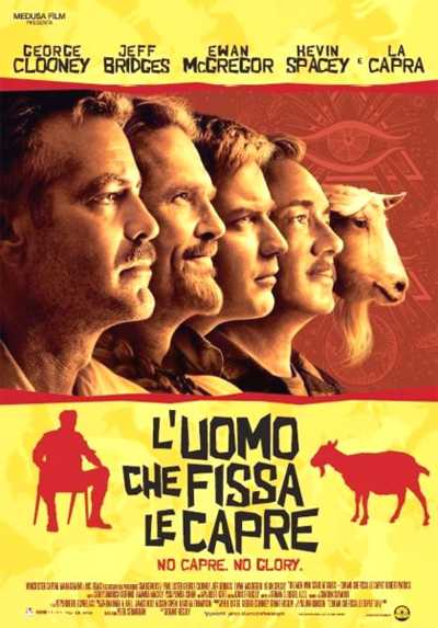 Il film del giorno: "L'uomo che fissa le capre" (su Iris)