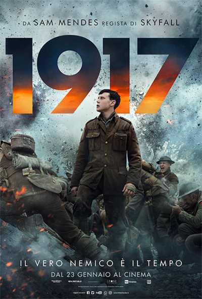 1917, il capolavoro bellico di Sam Mendes, in prima tv lunedì 23 agosto su Sky Cinema Uno