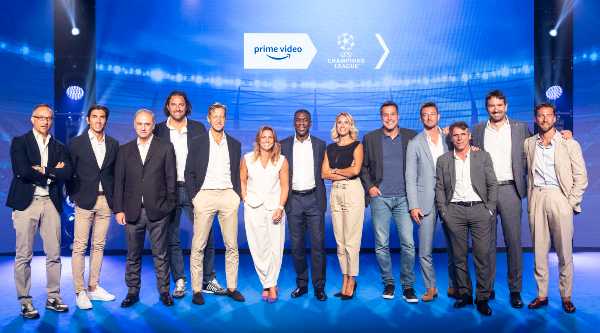 Prime Video annuncia la squadra per la stagione 2021/22 della UEFA Champions League