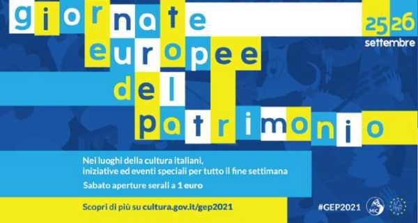 Cultura: nel fine settimana oltre mille eventi nei musei e nei parchi archeologici italiani - Il MiC aderisce alle Giornate Europee del patrimonio del 25 e 26 settembre