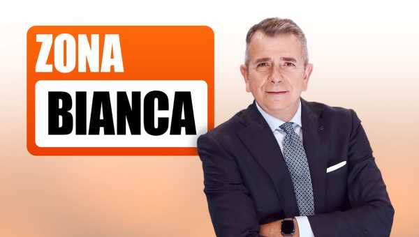 Retequattro: A "ZONA BIANCA": Giuseppe Brindisi intervista Giorgia Meloni