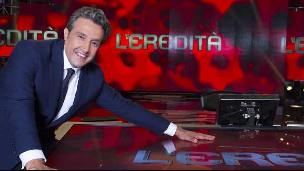 Oggi in TV: Torna su Rai1 "L'Eredità" con Flavio Insinna. Tutti i giorni alle 18.45 Oggi in TV: Torna su Rai1 "L'Eredità" con Flavio Insinna. Tutti i giorni alle 18.45 