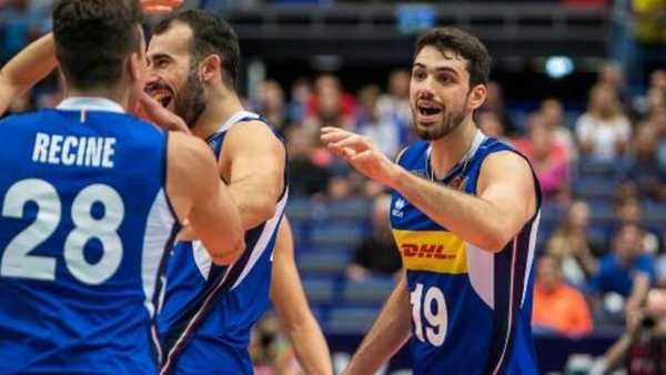 Oggi in TV: E' sempre Italia-Germania, anche nel volley. Gli azzurri di De Giorgi nei quarti contro i tedeschi di "Giangio" Giani, su Rai2
