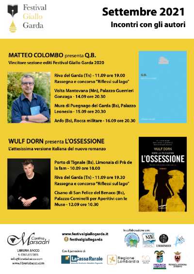 Settembre in tour con Festival Giallo Garda