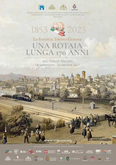 Apre al pubblico la mostra "La ferrovia Torino-Genova . Una rotaia lunga 170 anni"