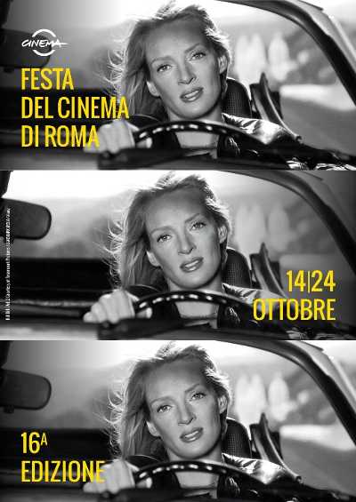 FESTA DEL CINEMA DI ROMA - Uma Thurman protagonista dell’immagine ufficiale della 16esima edizione
