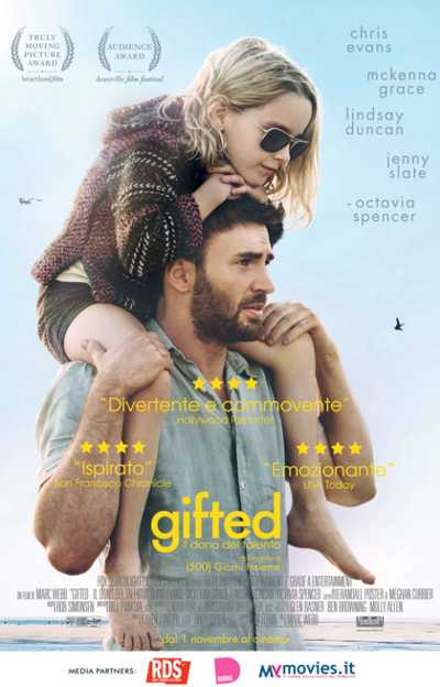 Il film del giorno: "Gifted - Il dono del talento" (su Rai 1) Il film del giorno: "Gifted - Il dono del talento" (su Rai 1)