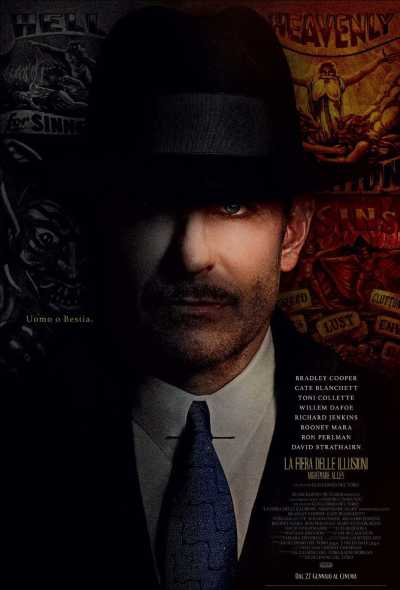 LA FIERA DELLE ILLUSIONI – NIGHTMARE ALLEY il primo trailer e il poster del film diretto da GUILLERMO DEL TORO