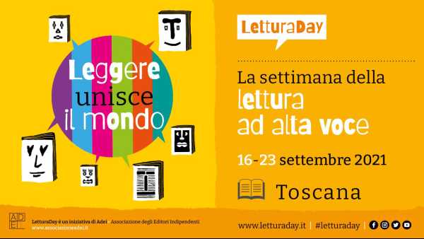 Lettura Day - In Toscana la Settimana della lettura ad alta voce Lettura Day - In Toscana la Settimana della lettura ad alta voce