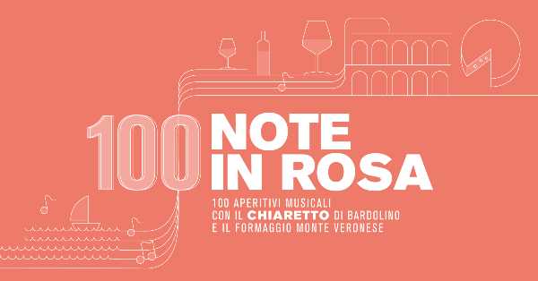 Il Chiaretto di Bardolino sfata il mito del vino estivo: 100 Note in Rosa prosegue anche in autunno Il Chiaretto di Bardolino sfata il mito del vino estivo: 100 Note in Rosa prosegue anche in autunno