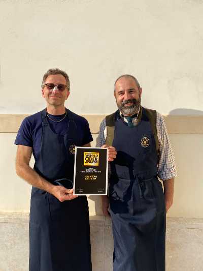 World Cider Awards 2021: Sidro Vittoria vince l'oro con Italian Bloom