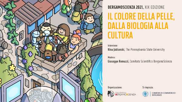 Nina Jablonski ospite alla XIX edizione di BergamoScienza