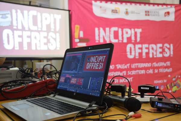 INCIPIT OFFRESI - Riparte dal vivo il primo talent letterario itinerante per aspiranti scrittori