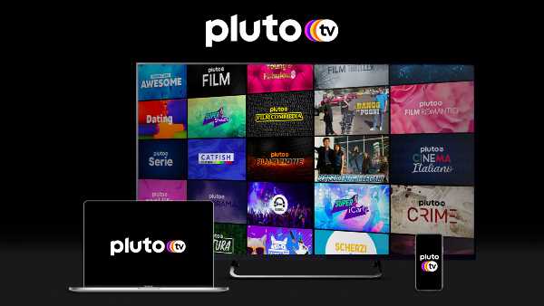 PLUTO TV: si accende da oggi in Italia, 40 canali esclusivi e migliaia di ore di programmazione