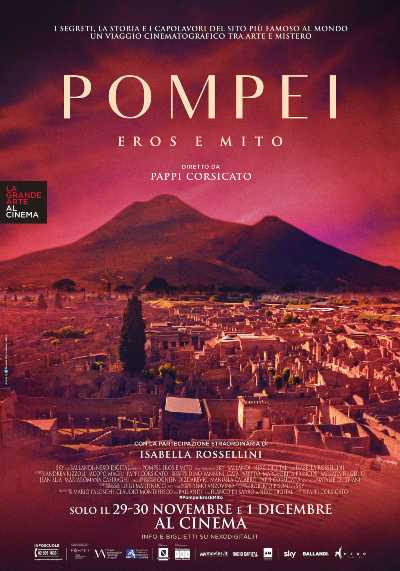 Arriva al cinema "Pompei. Eros e Mito" di Pappi Corsicato con Isabella Rossellini
