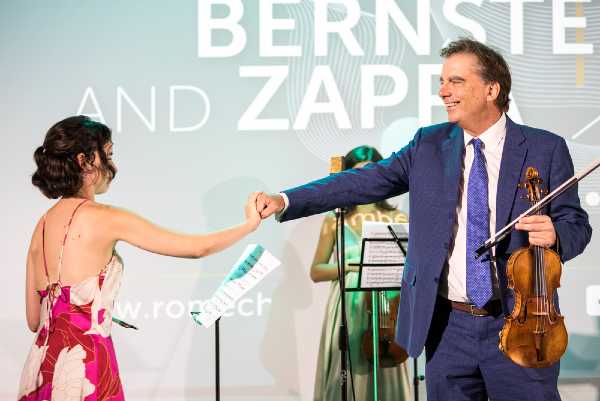 Rome Chamber Music Festival - Beethoven Bernstein Zappa. Robert McDuffie con 40 musicisti da 3 continenti 