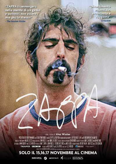 Arriva finalmente al cinema il docu-film definitivo su Frank Zappa   