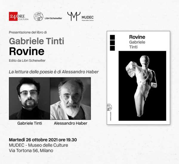 Alessandro Haber legge “Rovine” di Gabriele Tinti, una raccolta di poesie destinata alla “scultura vivente dell’attore”