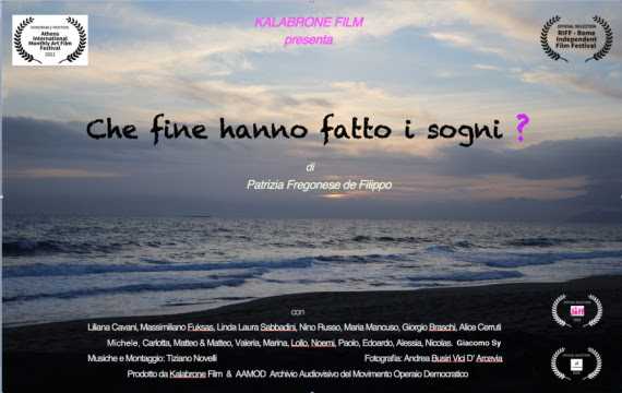 Al Festival "Sguardi Altrove" sarà presentato domani il documentario "Che fine hanno fatto i sogni?"