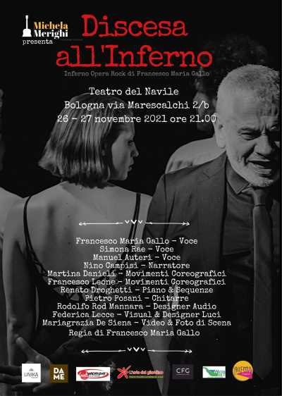 Lo spettacolo quadridimensionale "DISCESA ALL'INFERNO", ispirato alla celebre cantica della Divina Commedia, in scena al Teatro del Navile di BOLOGNA
