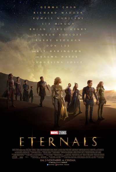 The Space Cinema - Hear My Voice: “Eternals” il nuovo film dell’universo Marvel in programma nelle sale del circuito in lingua originale
