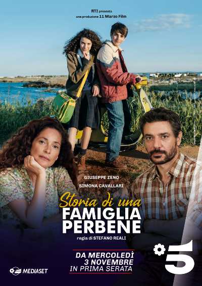 Canale 5: Al via la serie "STORIA DI UNA FAMIGLIA PERBENE" con Simona Cavallari e Giuseppe Zeno