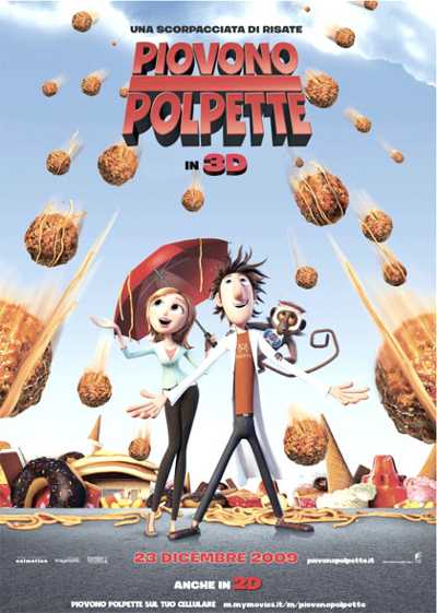 Il film del giorno: "Piovono polpette" (su Paramount Network)