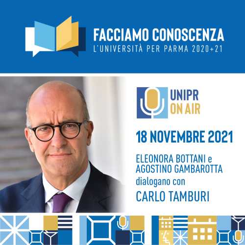 18 novembre: energia pulita e accessibile, a "UNIPR On Air" Carlo Tamburi