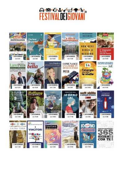 Al via la VI edizione del Festivaldeigiovani® - Studenti collegati da tutt’Italia per confrontarsi sul presente e sul futuro