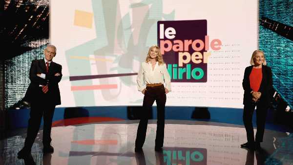 Oggi in TV: A "Le parole per dirlo" Giacomo Poretti del trio comico Aldo, Giovanni e Giacomo. Conduce Noemi Gherrero 