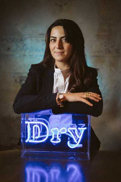 Il twist del Bloody Mary nel drink BLUE-BLOODED MARY di Sabina Yausheva, bar manager del DRY MILANO