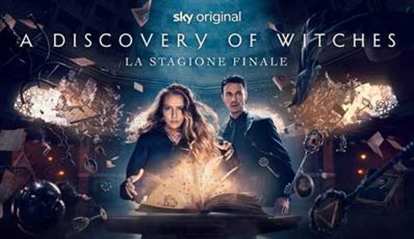 Il trailer ufficiale della terza stagione di A DISCOVERY OF WITCHES, su Sky e NOW arriva l'attesissima serie carica di magia e romanticismo con Teresa Palmer e Matthew Goode