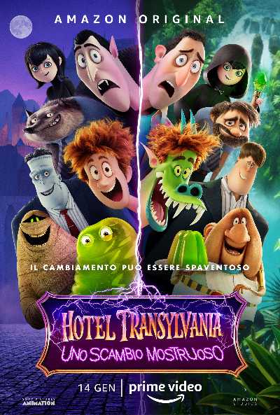 Hotel Transylvania: Uno scambio mostruoso dal 14 gennaio 2022 su Prime Video