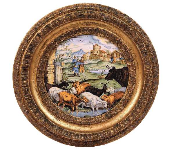 LA FRAGILE BELLEZZA - Istoriato castellano fra XVII e XVIII secolo