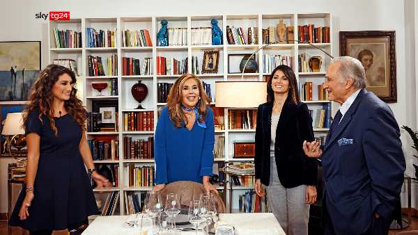 Su SKY TG24 nuovo appuntamento con “A CENA DA MARIA LATELLA” - Ospiti Virginia Raggi, Giulio Sapelli, Virginia Stagni e Giovanni Toti