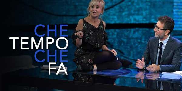 RAI3: Domani a CHE TEMPO CHE FA ospiti ROBERTA METSOLA, AMADEUS, Monsignor DELPINI, ALESSANDRO GASSMANN, PAOLO VERONESI, GUIDO RASI