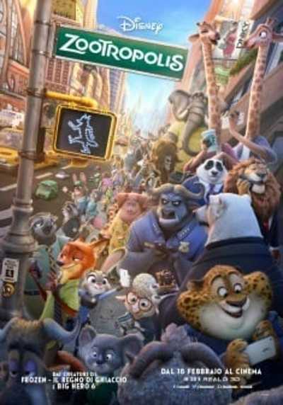 Il film del giorno: "Zootropolis" (su Italia 1)