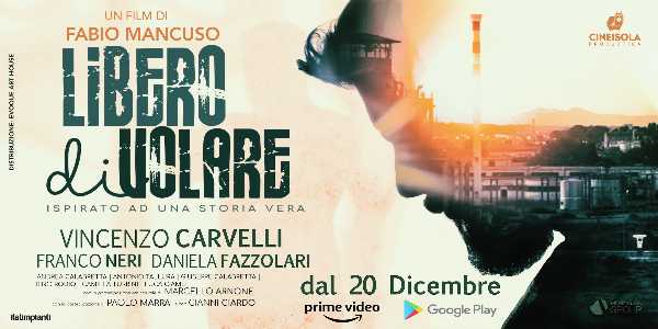 “Libero di volare” di Fabio Mancuso disponibile su Amazon Prime Video e Google Play