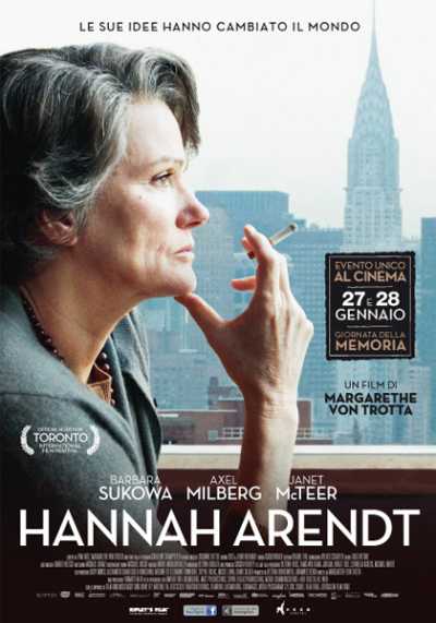 Il film del giorno: "Hannah Arendt" (su TV 2000)