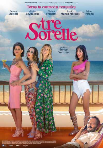 Enrico Vanzina dal 27 gennaio su Prime Video con il film Tre Sorelle. Nel cast Autieri, Bevilacqua, Francini