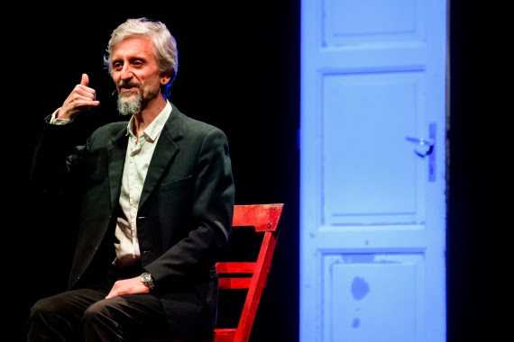 Ascanio Celestini in Museo Pasolini - nasce Oltre il Teatro