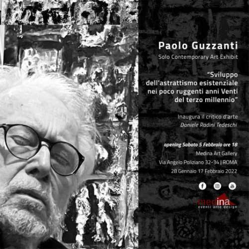 Paolo Guzzanti Art Exhibit “Sviluppo dell’astrattismo esistenziale nei poco ruggenti anni Venti del terzo millennio”